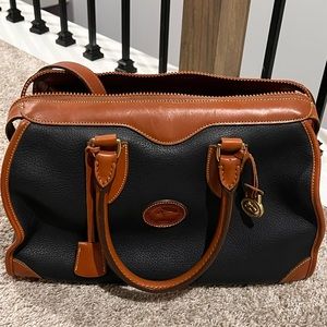 Dooney and Bourke Vintage AWL Gladstone Satchel - PRISTINE CONDITION!